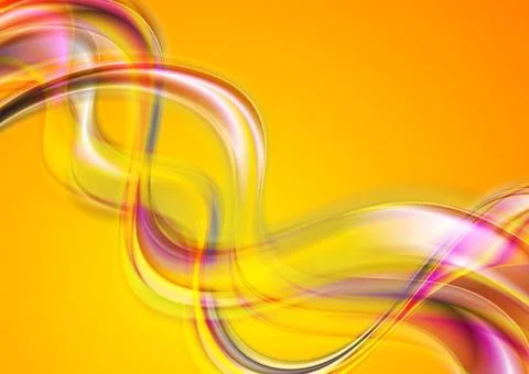 Bright waves abstract vector background Bright waves abstract vector backg... 写真素材