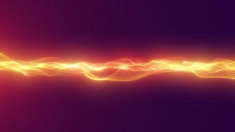 Bright waves background Stock Footage 283861882