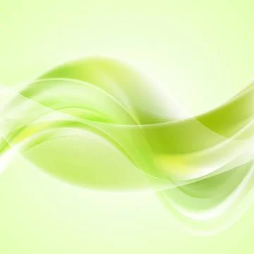 Bright waves background. Gradient mesh and blend included Bright abstract ... Foto stock