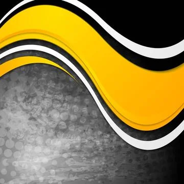 Bright waves on grunge background Bright waves on grunge background. Vecto... Stock Photos