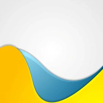 Bright waves on light background Bright waves on light background. Vector ... Stock Photos