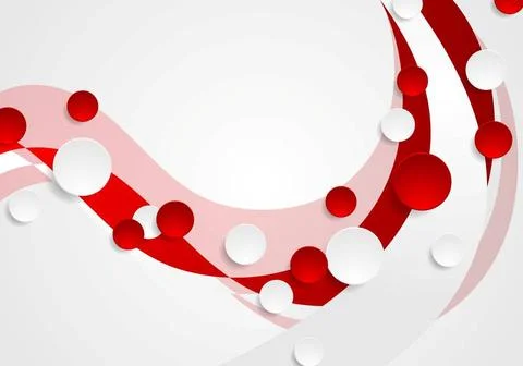 Bright wavy tech abstract background Bright wavy tech abstract background.... 스톡 사진