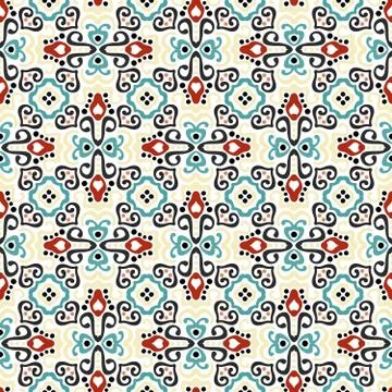 Bright Weave Pattern Illustrazione stock