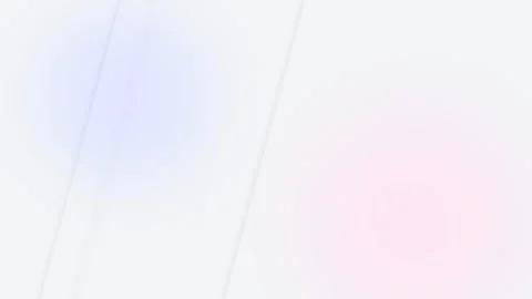 A bright white background with a subtle blue circular light flare effect Video stock 335118074