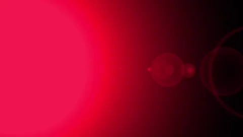 A bright white corner light lens flare against a red gradient. Stock Footage 336276239