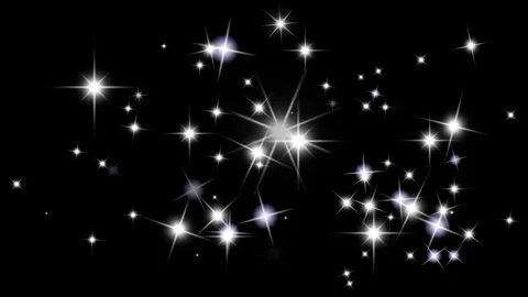Bright white fireworks exploding in dark night sky for celebrations and events Vídeos de archivo 343481174