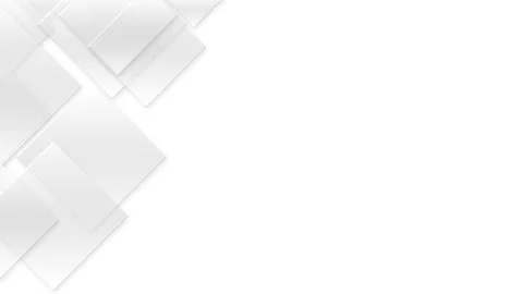 Bright white grey geometric abstract corporate motion background Stock Footage 250428523