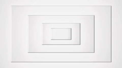 Bright white grey waves abstract motion background. Seamless looping animation Stock Footage 301058024