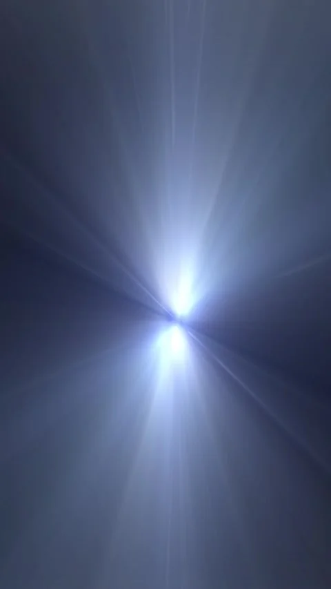Bright white light bursting outward with radial rays. White light burst on .. Stock Footage 344841343