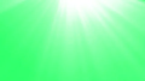 Bright white shining rays from the up on green screen, centered light effect Stock Footage 315097282