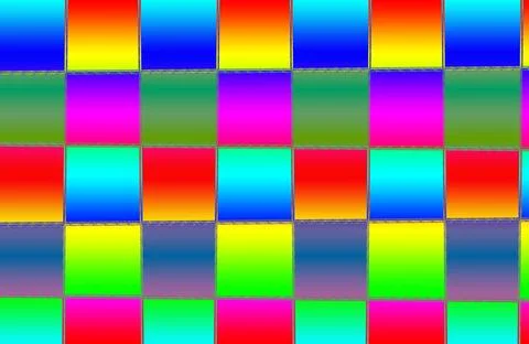 Bright window blocks 3d gradient Stock-Illustration