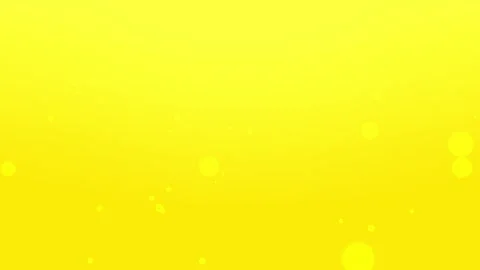 Bright Yellow Abstract Background with Glowing Light Bokeh Effect Stock Footage 303388861