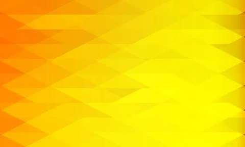 Bright yellow abstract background with gradient. Vector geometric pattern Stock Illustration