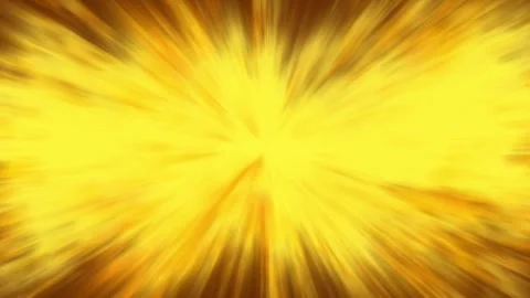 Bright yellow abstract background with rays radiating in different directions Stock Footage 259265799