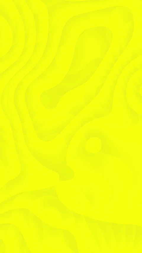 Bright Yellow Abstract Motion Background Animated Vertical Video for Wallpaper 库存影片 310351895