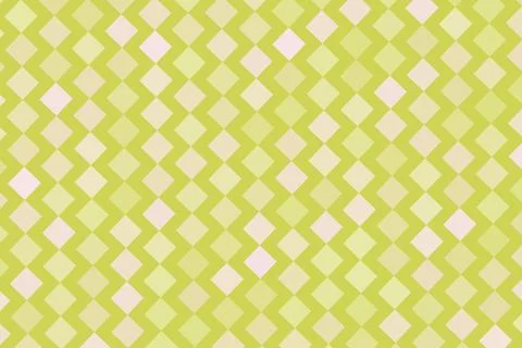 Bright yellow and green geometric pattern for backgrounds Ilustração Stock