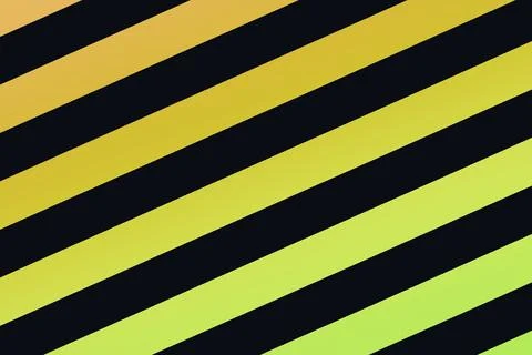 Bright yellow and lime diagonal stripes form a bold repeating geometric Stock Illustration
