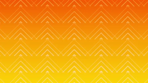 Bright yellow and orange geometry motion background 動画素材 236265097