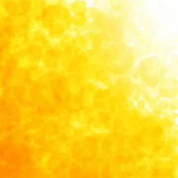 Bright yellow background from circles イラスト素材