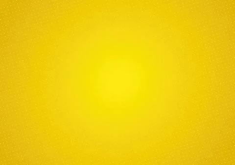 Bright yellow background with dotted pattern and gradient Stockillustratie