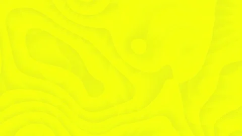 Bright yellow background, shape abstract motion copy space HD  digital rendering Stock Footage 296284879