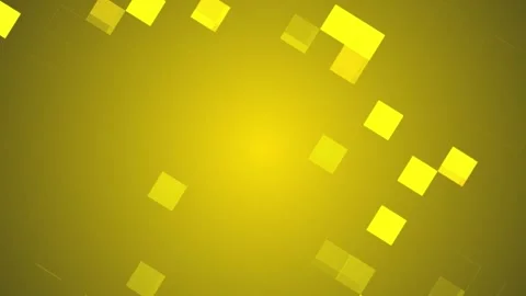 Bright Yellow Diamond Particle Background Video stock 315014593