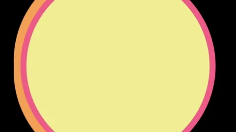Bright Yellow Glowing Sphere Animation Clip 库存影片 332087909
