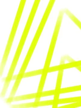 Bright yellow intersecting diagonal lines with a soft glowing effect Stock Illustration
