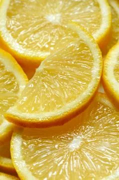 Bright yellow lemons Stock Photos