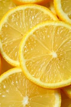 Bright yellow lemons Stock Photos
