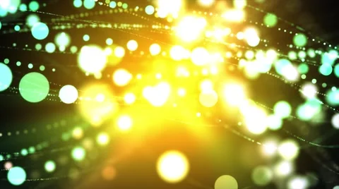 Bright yellow light motion video background loop HD Stock Footage 67343852