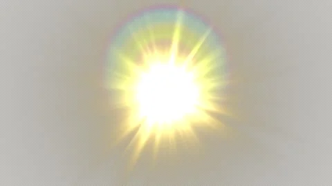 A bright yellow light with a sparkling, iridescent glow 動画素材 332228231