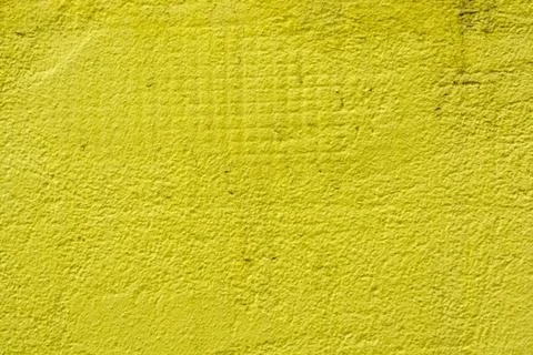 Bright yellow plaster background 스톡 사진