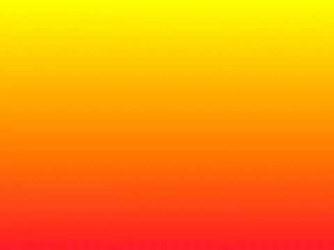 Bright Yellow to Red Gradient Background with Smooth Orange Transition Stock Illustration