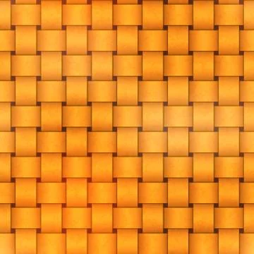 Bright yellow sennit pattern Stock Illustration