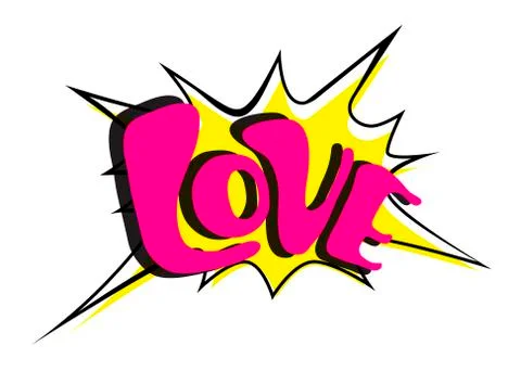 Bright yellow vector speech bubble Be Mine. Colorful emotional icon isolated  Stock Illustration