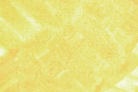 Bright yellow watercolor solid abstract background, Vintage template Illustrazione stock