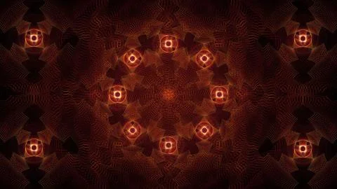 BrightbackgroundWithMagicAbstractShapes Stock Illustration