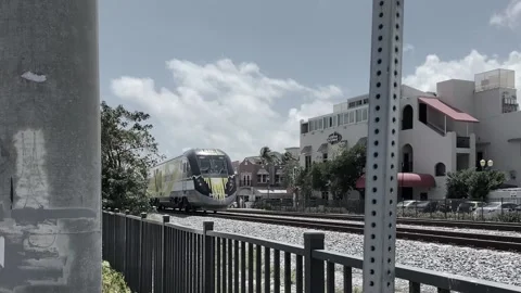 Brightline Train Stock Footage 175487801
