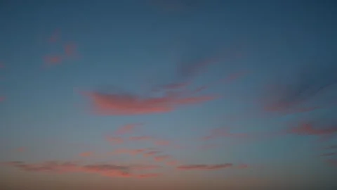 Brightly illuminated clouds at sunrise Stock Footage 341317015