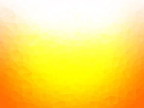 Brightly yellow low poly background Stock Illustration