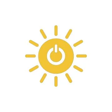 Brightness Icon, Intensity Setting Vector Art Illustration Stock Illustration