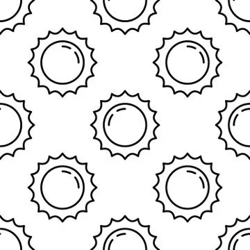 Brightness Icon, Intensity Setting Vector Art Illustration. Stock Illustration