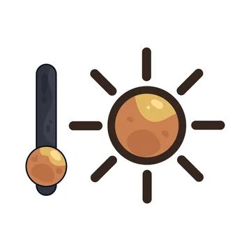 Brightness illustration Illustrazione stock