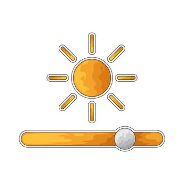 Brightness illustration 스톡 일러스트