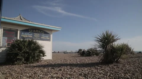 Brighton Beach Front | HD 1080 Video stock 47716964