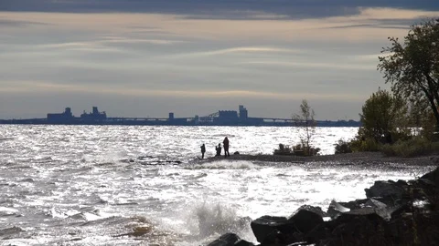Brighton Beach HD 24p Stock Footage 87577107