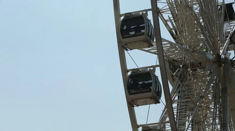 Brighton Ferris Wheel Tight Stock Footage 39709558