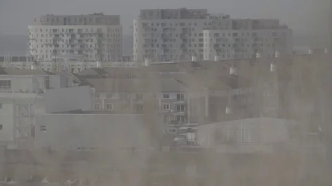 Brighton Marina - Focus Pull Stock Footage 81389504