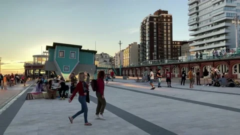 Brighton Marina Stock-Footage 141873025